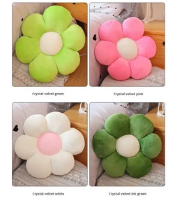 Large Flower Shaped Plush <b>Throw</b> Pillow Soft Floral Accent Cushion Decorative Home Pillow <b>for</b> Sofa Bed <b>Chair</b> Room Decor - Product Image 4