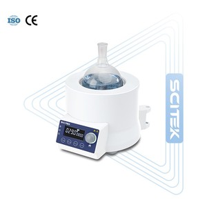 เครื่องกวนสารแม่เหล็กแบบแผ่นร้อน SCITEK แม่เหล็กแรงสูง ความจุสูงสุด 20 ลิตร การกวนผสมที่มีความเร็ว 50–1500 รอบต่อนาที ระบบสตาร์ทนุ่มนวล โหมดทำความร้อนสามรูปแบบสำหรับห้องปฏิบัติการ - Product Image 6