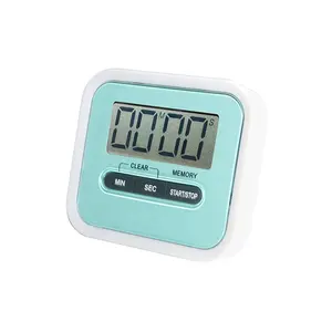 Timer Electronic Magnetic Digital Lcd Kitchen timer Smart Magnet Fridge Count Up count Down logo customized promotion gift