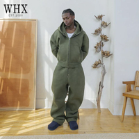 Ensemble survêtement streetwear personnalisé avec logo, pantalon de jogging et sweat à capuche amples pour hommes, fabriqué par un fabricant