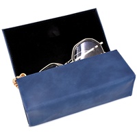 Bestpackaging sac à lunettes magnétique en cuir avec sangles logo personnalisé lunettes étui souple voyage sac porte-lunettes de soleil