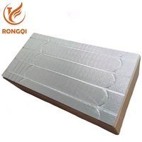 Panneaux de chauffage au sol de haute qualité, planches avec plaque en aluminium, système de chauffage au sol à sec, panneaux d'isolation intérieurs