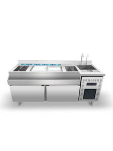 Station <span class=keywords><strong>de</strong></span> bar à cocktails commerciale mobile avec petite boîte à matériaux <span class=keywords><strong>Comptoir</strong></span> <span class=keywords><strong>de</strong></span> station <span class=keywords><strong>de</strong></span> cocktails commerciale - Product Image 5