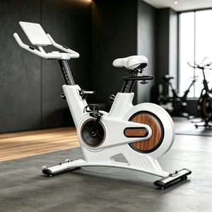 Machine d'entraînement professionnelle à résistance magnétique pour <span class=keywords><strong>programme</strong></span> cycliste, avec écran LED, cadre en acier, écologique - Product Image 2