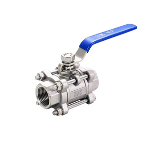 Base de Bola de Acero Inoxidable con Rosca Manual de 3 Piezas, Plataforma Alta, Rosca Interna, OEM, Aplicación General, Hecho en China - Product Image 5
