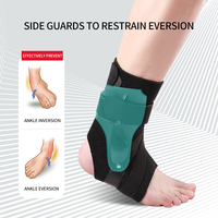 Protección de tobillo Compresión Pie Férula Soporte Deporte Brace El esguince elástico ajustable y pies Tobillera