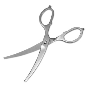 Stainless Steel <b>Kitchen</b> <b>Scissors</b> 420J2 Straight Head Multi Purpose For Meat And Fish Cutting Home Use - Product Image 2