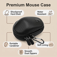 Étui rigide personnalisé pour souris Logitech MX Master 4/3S/3 avec fermeture éclair, vente en gros d'usine