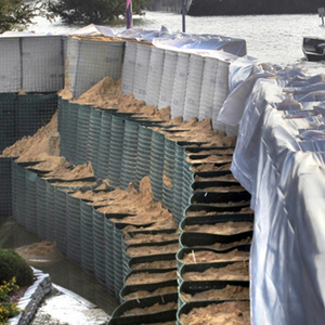 Barrière de protection en <span class=keywords><strong>gabion</strong></span> de fil de fer galvanisé soudé à mailles carrées, robuste, avec services de cintrage et de découpe - Product Image 4