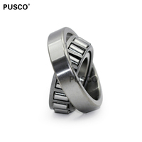 Roulement à rouleaux coniques PUSCO EMQ Quality 30207, 35x72x18.25mm, acier chromé P6 GCr15 pour moteur et pompe à eau haute vitesse