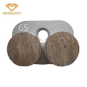 Newgrind Rhino Dubbele Knoppen Diamant Slijpen Plaat Gereedschappen Voor Beton Floor - Product Image 1