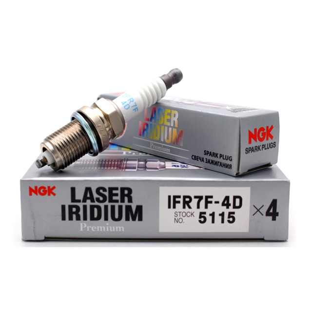 Оригинальная оригинальная Свеча зажигания NGK 5115 IFR7F-4D Сделано в Японии OEM: 4089869 / 4946872/4955226/для грузового автобуса CUMMINS, сжиженного нефтяного газа, СПГ, СПГ