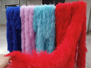 ขนนกกระจอกเทศ 6 ชั้น ย้อมสี ราคาถูก ขนนกกระจอกเทศแบบหยิก สำหรับงาน DIY งานฝีมือ ชุดแฟนซี งานเต้นรำ ปาร์ตี้ ฮาโลวีน - Product Image 3