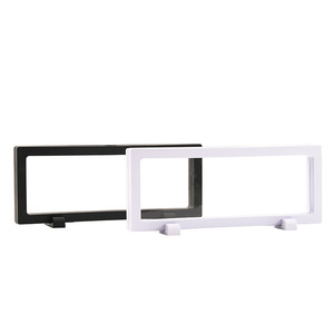Floating <b>Frame</b> Display Stand Clear <b>Square</b> Dustproof Multipurpose For Toys And Sundries Storage - Product Image 1