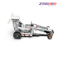 Équipement robotique ZMROBO 49 en 1 STEM Jouet éducatif électrique en briques Blocs de construction Ensemble d'enseignement Garçons et filles Jouet intelligent DIY