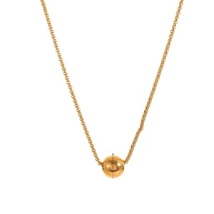 Vente en gros de boucles d'oreilles et collier de mode, bracelet en acier inoxydable, parure de bijoux en plaqué or 18 ct pour mariage - Product Image 1