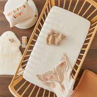 Vente en gros de draps de lit pour bébé Parure de lit avec taie d'oreiller Housse de couette Qualité tissée 60 Western Imprimé Durable