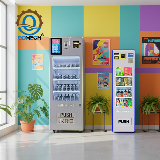 Wall Mounted Mini Vending Machine Small Compact QR Code Payment Snack Drink Vending Machine