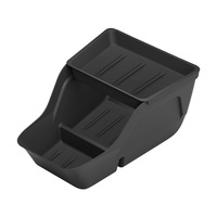 Organisateur de console centrale de luxe pour Model Y 2026, double couche, en TPE, facile à nettoyer, accessoires pour automobile