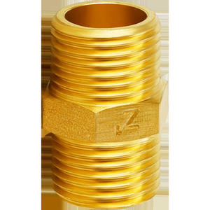 Robinet de chauffe-eau tout en cuivre épaissi 4/8/6/1 pouce à double filetage extérieur, diamètre égal avec raccords en cuivre filetés directs - Product Image 4