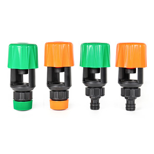 Adaptateur universel pour <span class=keywords><strong>tuyau</strong></span> d'<span class=keywords><strong>arrosage</strong></span> en plastique pour la <span class=keywords><strong>cuisine</strong></span> et le jardin, pour usage agricole, orange - Product Image 1