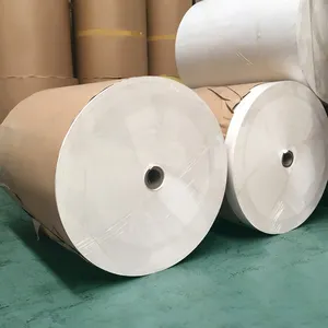 Özelleştirilmiş büyük rulo silikon kaplı yapışkanlı kağıt