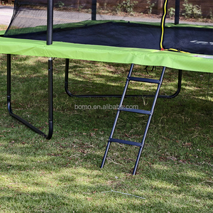 Trampolín Rectangular Grande Zoshien con Tapete de Salto Suave Antideslizante y Aros de Baloncesto <span class=keywords><strong>para</strong></span> Juegos de Fitness al Aire Libre - Product Image 6