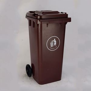 Recipiente de resíduos sólidos 120l, carrinho de resíduos domésticos e industriais - Product Image 5