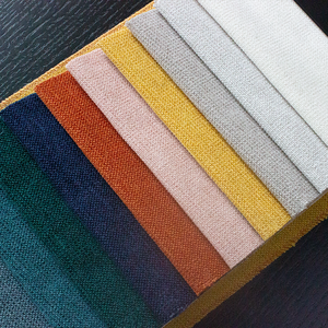Tela de chenilla de alta calidad, tapicería lisa, 100% poliéster, chenilla, muebles, sofá, silla, tapicería - Product Image 4
