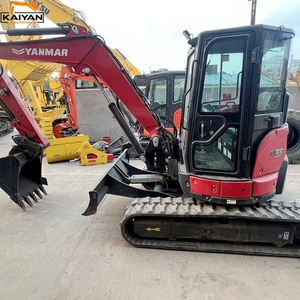 รถขุดขนาดเล็ก YANMAR VIO55 มือสอง 5.5 ตัน ราคาถูก ระบบไฮดรอลิก ความจุบุ้งกี๋ 0.18 ลูกบาศก์เมตร เครื่องยนต์และเกียร์ 26000 วัตต์ 780 ชั่วโมง - Product Image 1