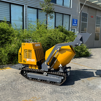 Hochleistungs-Mini-Ketten kipper Kunden spezifischer Crawler Selbst laden der Trommel mischer Maschine All-Terrain Site Dumper Loader zum Verkauf