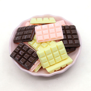 Miniatures de chocolat mignonnes pour maison de poupée, aliments miniatures pour la décoration de gâteaux DIY, accessoires de photographie - Product Image 4