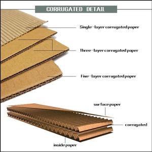 Wellpappe Falt schachtel Papier verpackungs boxen für Socken und Pelz geprägt und matt laminiert für Lagerung und Anzeige - Product Image 5