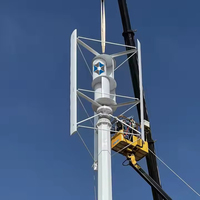 Aerogenerador de Eje Vertical de 1KW, 2KW, 3KW, 48V, 220V, Sistema Completo de Levitación Magnética para Sistemas de Turbinas Eólicas Domésticas