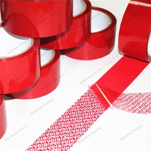 Cinta Adhesiva Azul de Seguridad para Sobres, Cajas y Embalajes, con Precinto de Seguridad VOID <span class=keywords><strong>OPEN</strong></span>, 50 m - Product Image 1