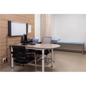 Hospital Furniture Doctor Examination Office Desk and Chair Clinic Office Desk and Chair