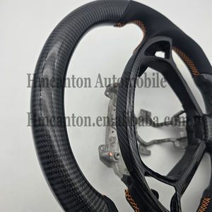 Vente en gros à bas prix de volant en cuir perforé en fibre de carbone pour volant Infiniti G27 G37 - Product Image 4