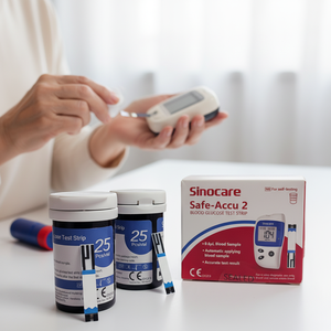 Glucómetro y Tiras Reactivas <span class=keywords><strong>Sinocare</strong></span> Safe Accu2 - Product Image 4
