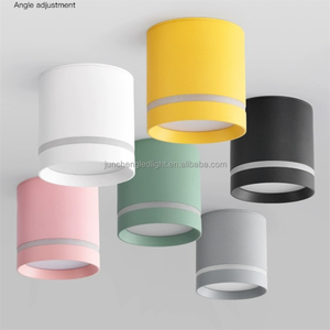 Mininalist Surface Monté Plafonnier Nordique Macarron LED Projecteur Pour Couloir Salon Chambre COB <span class=keywords><strong>Plafond</strong></span> Downlight - Product Image 3