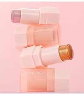 Handaiyan Maquillaje Bâton de surligneur brillant Effet de l'eau Maquillage Surligneur à haute teneur en pigments Imperméable - Product Image 5