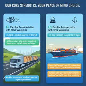 Transporte Terrestre <span class=keywords><strong>LTL</strong></span> en Tailandia |   Servicio de Consolidación de 5 a 8 Días |   DDP rentable - Product Image 3