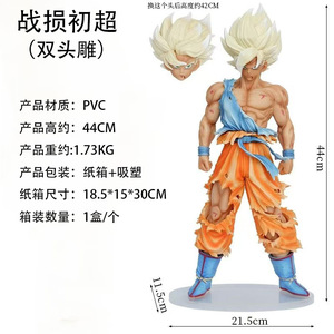 ฟิกเกอร์อนิเมะพีวีซี โมเดลของเล่น ดราก้อนบอล ซุปเปอร์ไซย่า ซุนโกคู เบจิต้า เซ็นรอน มาจินบู หลากหลายสไตล์ ขนาด 20~30 ซม. - Product Image 2