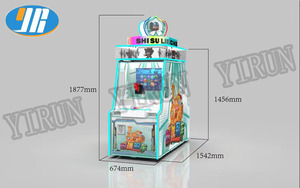 Machine <span class=keywords><strong>de</strong></span> jeu d'arcade à monnayeur pour échange <span class=keywords><strong>de</strong></span> billets <span class=keywords><strong>de</strong></span> <span class=keywords><strong>train</strong></span>, jeu <span class=keywords><strong>de</strong></span> loterie pour enfants avec éclairage RGB - Product Image 5