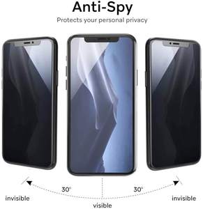 Protector de Pantalla Completo Anti-Espía para iPhone 11 12 13 14, Protector de Pantalla de Vidrio de Privacidad para Samsung Huawei Xiaoxi Motorola - Product Image 2