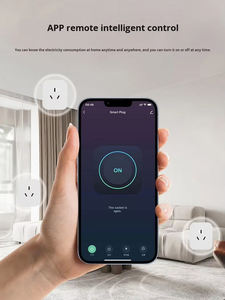 TY-AU Enchufe Inteligente Wifi Tuya Estándar AU, Tomacorriente Inalámbrico 10A, Control Remoto para Electrodomésticos Inteligentes - Product Image 3