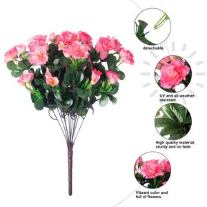 Pétales artificiels en polyester et soie, type chrysanthèmes boutonnés, pour décoration <span class=keywords><strong>de</strong></span> brouette, arrosoir, <span class=keywords><strong>bain</strong></span> d'oiseaux, mangeoire et statues - Product Image 5