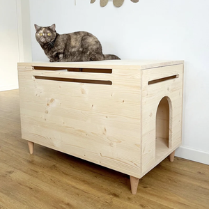 <span class=keywords><strong>ค</strong></span>อลเลกชัน Natural Signature ของ Macco Mobilya - เตียงสัตว์เลี้ยงไม้ยางธรรมชาติ 100% ที่เป็นเอกลักษณ์ ใช้งานได้หลากหลาย สะดวกสบายสำหรับคุณและสัตว์เลี้ยงของคุณ - Product Image 2