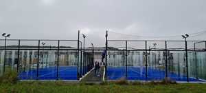 Vente chaude Panoramique Padel Court Canchas De Padel Outdoor Paddle Tennis Court à vendre - Product Image 6