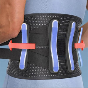 Best Quality Contoured Lumbar Support Belt Adjustable <b>Back</b> <b>Brace</b> for Waist Stability Comfort and Daily Wear Available For Sale - Product Image 2