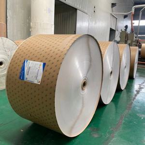 Rouleau de papier PE double face de qualité alimentaire supérieure pour l'emballage de tasses à thé, sandwichs, gâteaux et de la pâte à sucre, et pour les supports de gobelets en papier, résistant à la graisse - Product Image 1